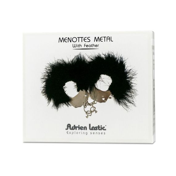 Наручники металеві Adrien Lastic Handcuffs, Рожевий | Зображення 3