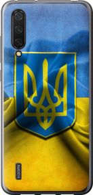 Чехол на Xiaomi Mi 9 Lite Флаг и герб Украины 1 "375u-1834-17620"