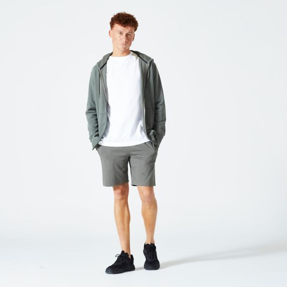 Толстовка чоловіча на блискавці хакі - 2XL. | Зображення 1