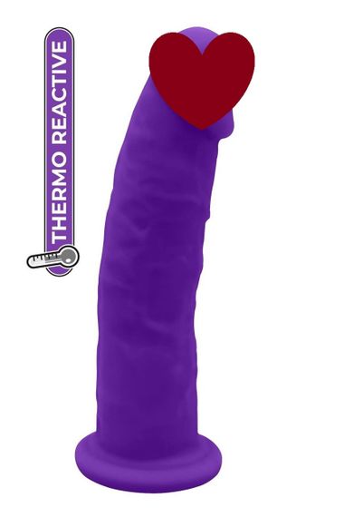 Фалоімітатор реалістичний Dreamtoys Real Love на присосці, фіолетовий sexstyle