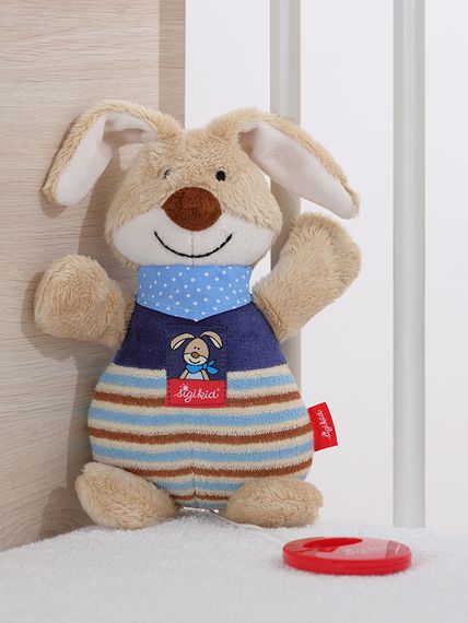 Мягкая музыкальная игрушка sigikid Кролик 25 см 47894SK (47894SK) | Зображення 6