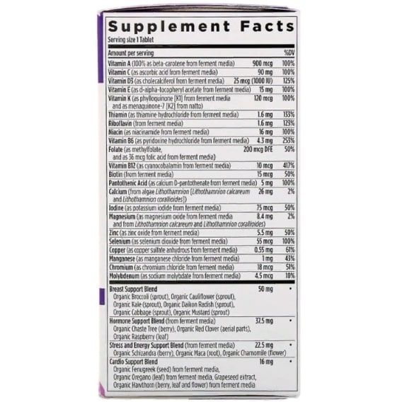 Витаминно-минеральный комплекс New Chapter 40+ Every Woman's One Daily Multi 96 Tabs NCR-00364 | Зображення 3