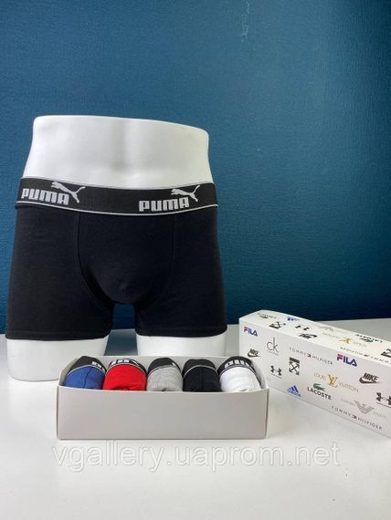 Чоловічі труси Puma, чоловічі боксери Пума, бавовняні труси Пума Преміум якості | Зображення 1