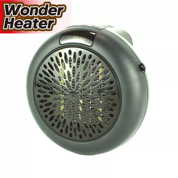 Портативний електричний міні-обігрівач Wonder Heater 900 Вт, Тепловентилятор спіральний підлоговий KB-47 | Зображення 2