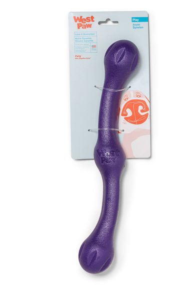 Іграшка для собак West Paw Zwig Toy фіолетова, 35 см | Зображення 1