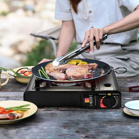 Туристична газова плита на 1 конфорку з п'єзопідпалом, BDZ-155-A / Одноконфоркова плита під газовий балон | Зображення 3