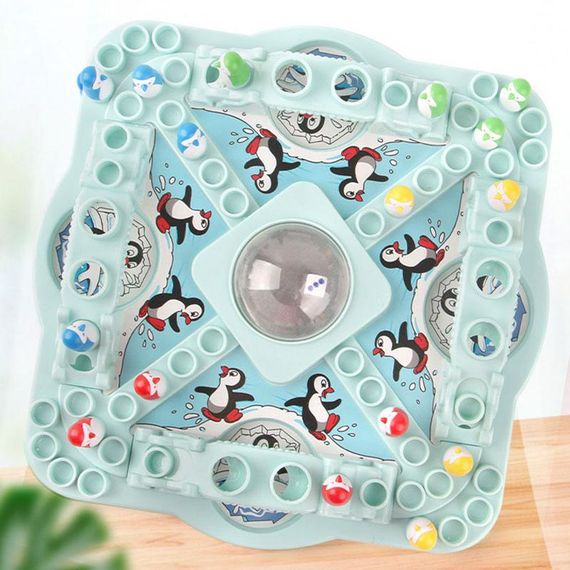 Настільна інтерактивна гра Ummi 707-36 Pop N Drop Penguins Game Blue | Зображення 2