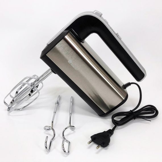 Ручной миксер для яиц и теста Domotec R.6664, Двухвенчиковый миксер ручной ординарный UI-91 | Зображення 6