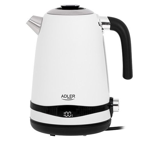 Чайник електричний з регулятором температури Adler AD-1295-White 1.7 л | Зображення 2