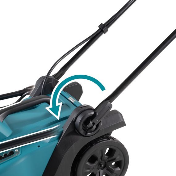 Газонокосилка аккумуляторная Makita SET-DLM330-0424 (33 см, 20-75 мм, 30 л, LXT) | Зображення 6