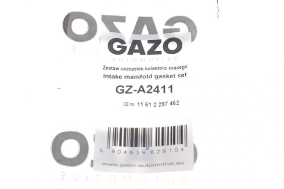 Прокладка колектора впускного BMW X5 F15 F85 15- N20 N26  к-кт 4шт  GZ-A2411 | Зображення 1