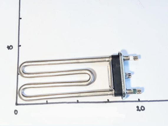 Тэн 1700W L-170 для стиральной машины Ariston (Аристон) с отверстием под термодатчик (Kawai Китай) | Зображення 1