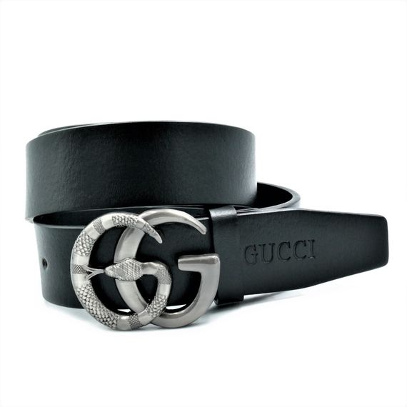 Женский кожаный ремень Gucci Цвет Черный brnd-40k-ua-068 | Зображення 1