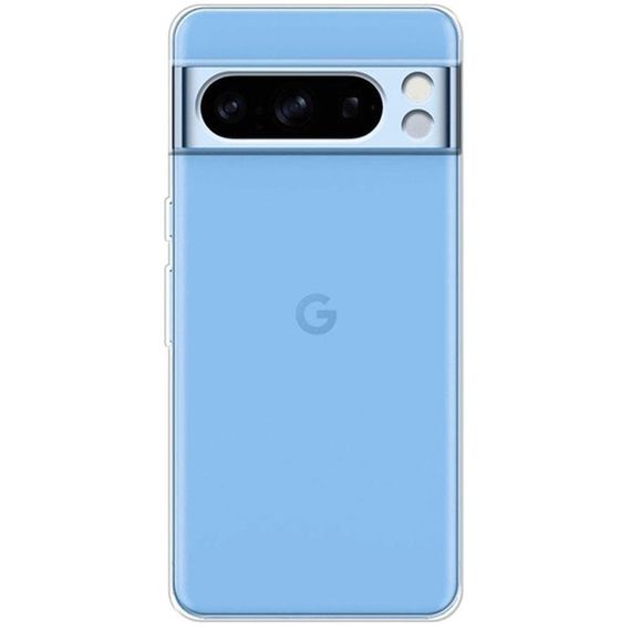 TPU чехол Epic Transparent 1,5mm Full Camera для Google Pixel 8 Pro Бесцветный (прозрачный)