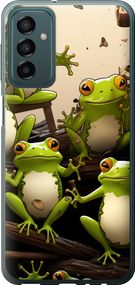 Чехол на Samsung Galaxy M23 M236B Жабки "5656u-2632-17620"