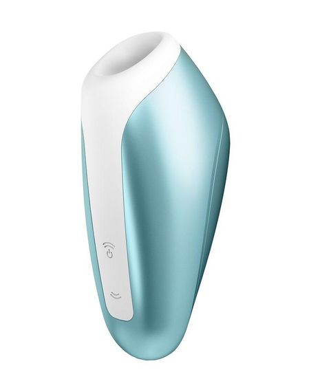 Миниатюрный вакуумный стимулятор Satisfyer Love Breeze Ice Blue | Зображення 3