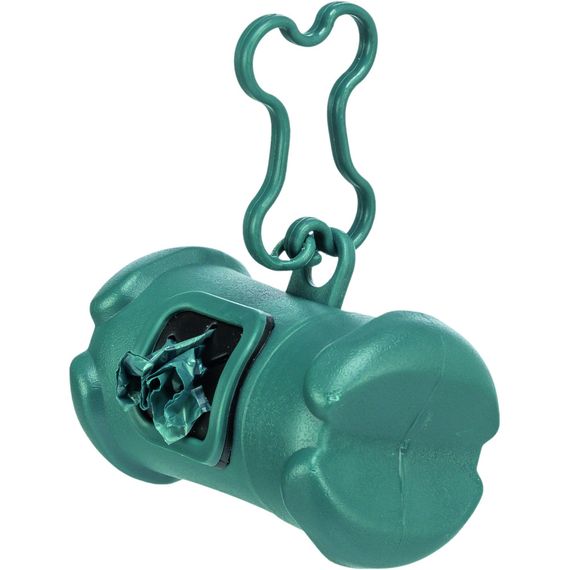 Контейнер-кісточка Trixie для збиральних пакетів пластикова з 1 рулоном пакетів для фекалій розмір М 15 шт | Зображення 4