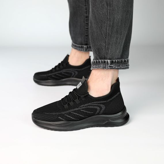 Кросівки чоловічі 591446 Чорні 41 42 43 44 45 46 | Зображення 9