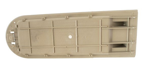 VW Golf IV (97-03) кришка підлокітника бежева пластикова без оббивки, Гольф 4 | Зображення 1