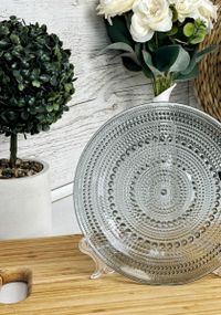 Тарелка десертная Ardesto Verbena AR5033 20.7 см серая