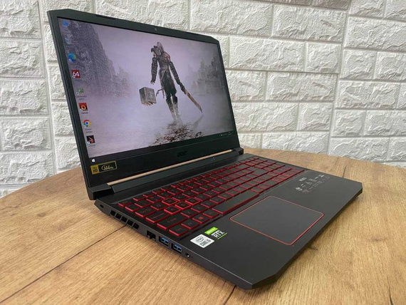 Ноутбук Acer Nitro 5 AN515-55 15.6 FHD/IPS/144Hz/i5 10300H/16/SSD256/RTX 3050 | Зображення 1
