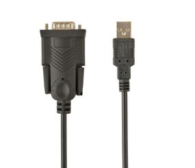 Перехідник Cablexpert UAS-DB9M-02, USB А-тато/DB9M (serial port), 1.5 м