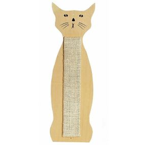 Кігтеточка для котів Flamingo Scratching Sisal Cat Shape, 58 см х 20 см х 2.5 см