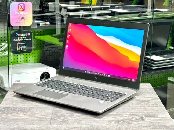 Мобильная рабочая станция HP ZBook 15 G5 / 15.6" (1920x1080) IPS / Intel Core i7-8850H (6 (12) ядра по 2.6 - 4.3 GHz) / 16 GB DDR4 / 512 GB SSD M.2 / nVidia Quadro P1000, 4 GB GDDR5, 128-bit / WebCam / Win 11 Pro б/у | Зображення 2