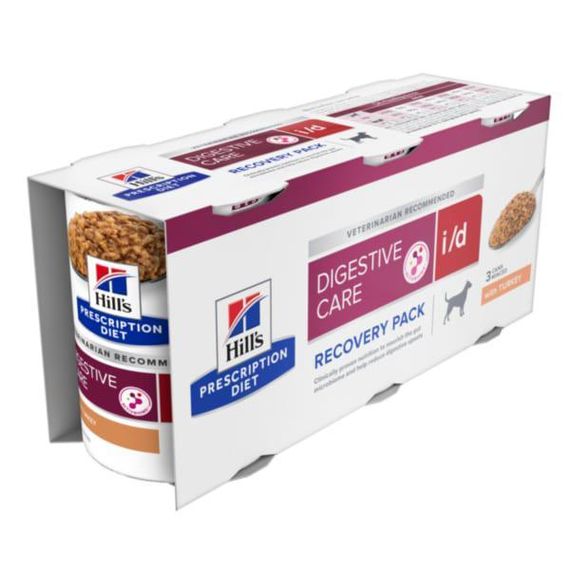 Hill’s Prescription Diet i/d Digestive Care Вологий корм для собак догляд за травленням, з індичкою, консерва, | Зображення 1