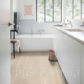 Вінілова плитка Quick-Step Alpha Vinyl Medium Planks Дуб морський бежевий (AVMP40080)