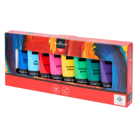 Акрилові фарби Van Bleiswijck 10 x 80 ml