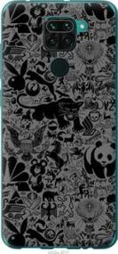 Чохол для Xiaomi Redmi Note 9 з пластику FCh_011214