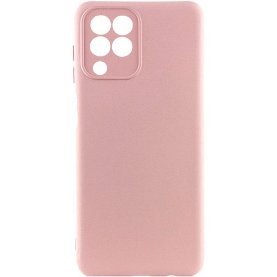 Чохол TPU GETMAN Liquid Silk Full Camera для Samsung Galaxy M33 5G Рожевий / Pink