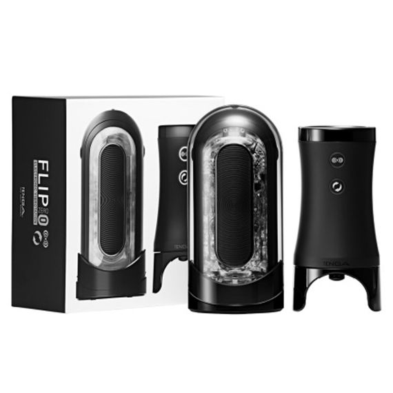 Мастурбатор Tenga Flip Zero EVR Electronic Vibrotation, стимуляція обертанням, 5 режимів вібрації | Зображення 1