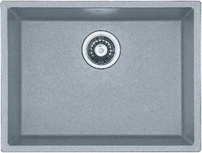 Кухонна мийка Fabiano Quadro 53x46 Grey Metallic 8221.301.0786