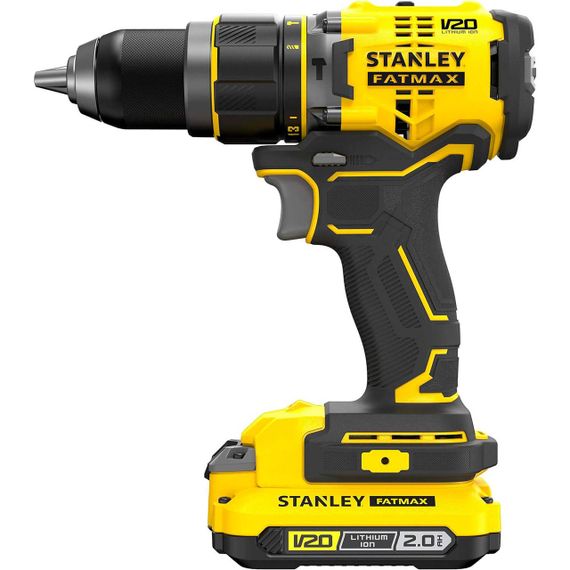 Дрель-шуруповерт ударная аккумуляторная бесщёточная STANLEY FATMAX SFMCD721D2K | Зображення 2