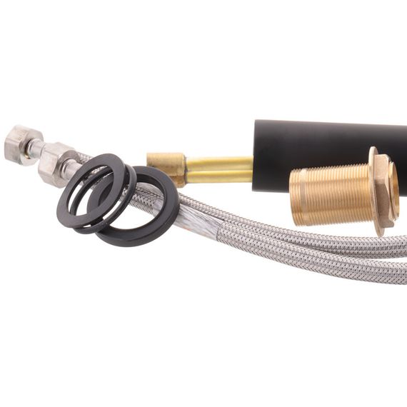 Смеситель для умывальника Haiba Alex 001 High Черный (HB3923) | Зображення 1