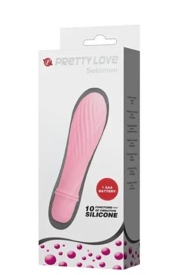 Вибромассажер серии Pretty Love Solomon, розовый sexstyle | Зображення 7
