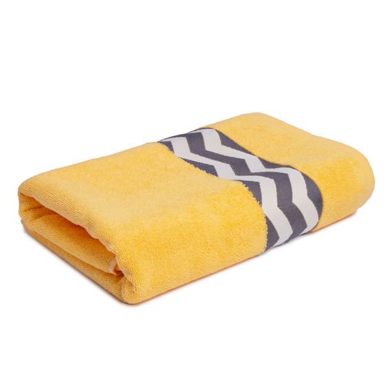 Рушник IDEIA 88138 Узбекистан 70*140  махрове полотно Жовтий