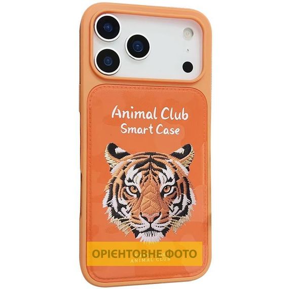 TPU+PC чехол Animal Club для Apple iPhone 17 Air (6.5") Hermes Orange