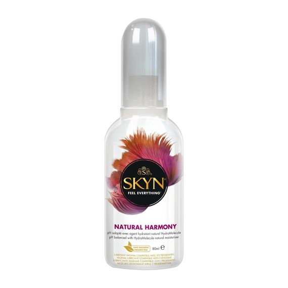 Преміальний лубрикант на водній основі SKYN Natural Harmony 80 мл, гіалуронова кислота Sex Aura