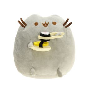 Плюшевая мягкая игрушка Кот Пушин с суши 15х15см Pusheen Cat
