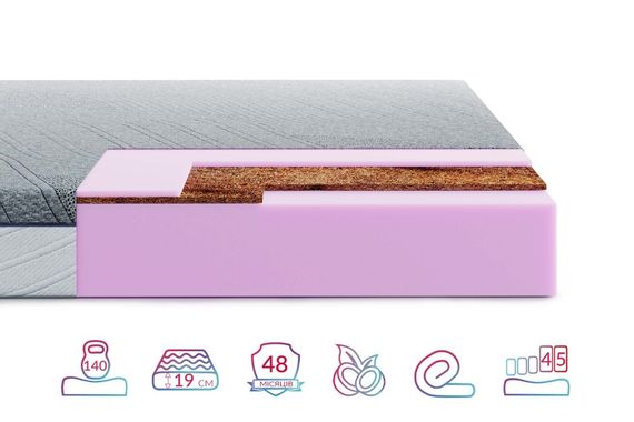 Матрац Highfoam Bellagio Primo, розмір 180x200 см