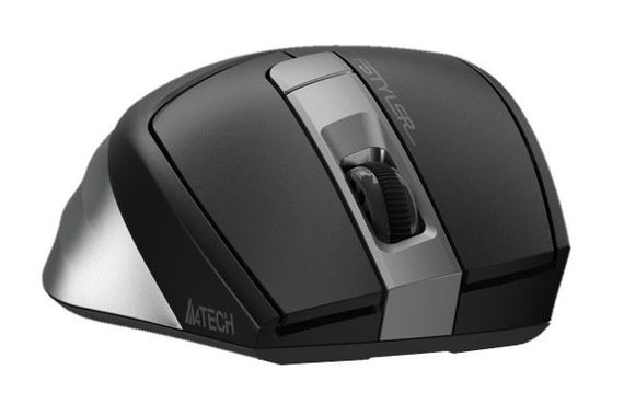 Миша бездротова A4Tech Fstyler FG35 (Grey),  USB, колір чорний+сірий | Зображення 3
