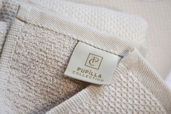 Набор полотенец Pupilla Bernini с кантом Pudra | Зображення 2