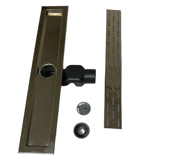 Душовий канал Maxiflow VEGA LUX 50 см решітка Дощ 4079.0Y050K.050.1 | Зображення 3