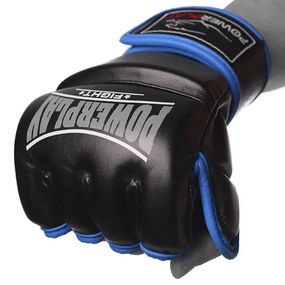 Перчатки для MMA PowerPlay 3058 Черно-Синие M