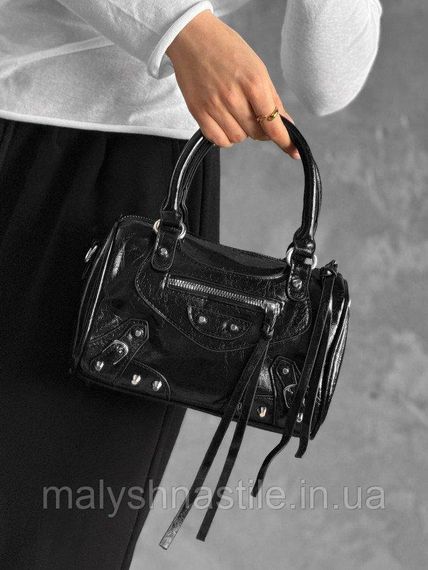 Жіноча сумка metal black ДЛ7324 | Зображення 5