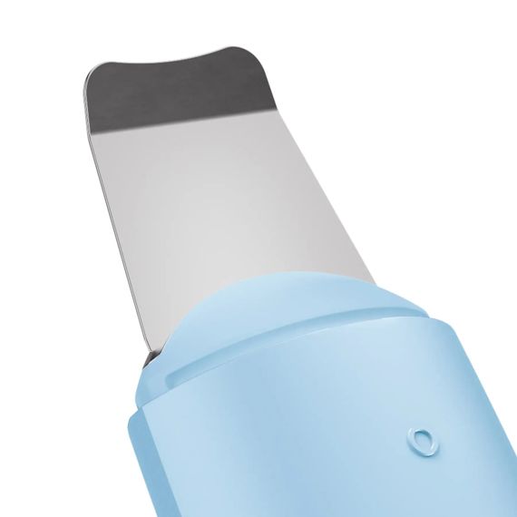 Мікрострумовий скрабер для шкіри та усунення чорних точок GESKE MicroCurrent Skin Scrubber&Blackhead Remover 9в1 magenta, Блакитний | Зображення 4