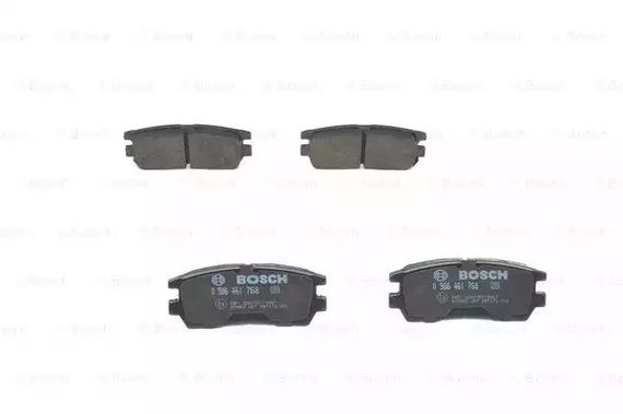Колодки гальмівні дискові MITSUBISHI L300, L400 задн.  BOSCH (0986461768) | Зображення 2